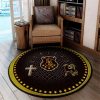 Iota Phi Theta Round Carpet Floor Rug Living Room Bedroom Decor Round Area Rug Carpet