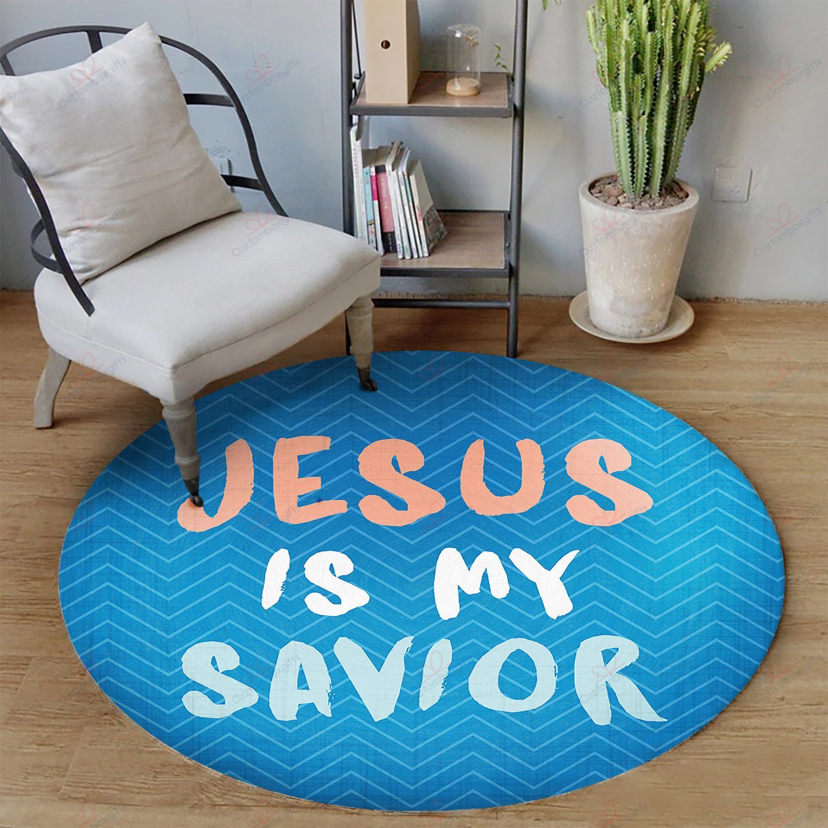 Jesus Is My Savior Round Carpet Floor Rug Living Room Bedroom Decor Round Area Rug Carpet Jesus Is My Savior Round Carpet Floor Rug Living Room Bedroom Decor Round Area Rug Carpet