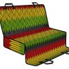 Knitted Style Reggae Pattern Print Pet Car Back Seat Cover - 36056812d574