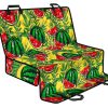 Leaf Watermelon Pieces Pattern Print Pet Car Back Seat Cover - fc98950c094f
