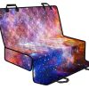 Light Stardust Galaxy Deep Space Print Pet Car Back Seat Cover - def22078536f