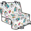Little Girly Unicorn Pattern Print Pet Car Back Seat Cover - 4d6ac32f9298