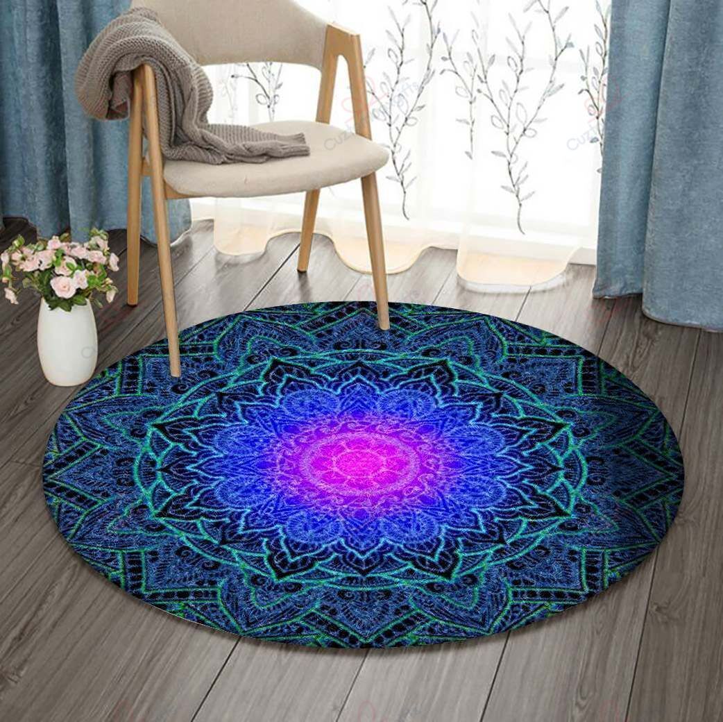 Mandala Love Round Carpet Floor Rug Living Room Bedroom Decor Round Area Rug Carpet Mandala Love Round Carpet Floor Rug Living Room Bedroom Decor Round Area Rug Carpet
