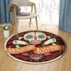 Mexican Kitchen Round Carpet Floor Rug Living Room Bedroom Decor Round Area Rug Carpet