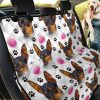 Miniature Pinscher Dog Head Car Back Seat Cover Dog Car Seat Covers - 18fe2ef123ec
