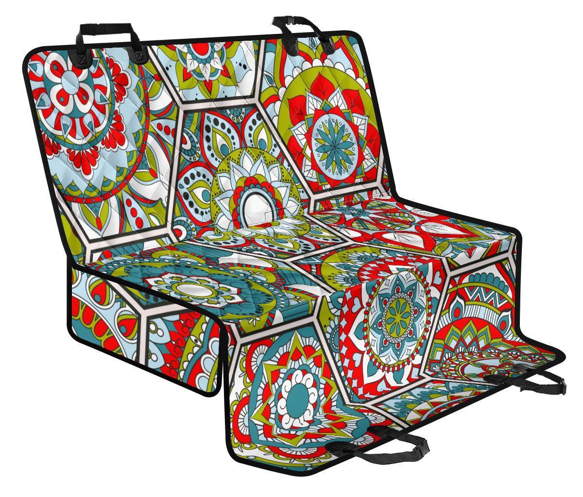 Oriental Mandala Bohemian Pattern Print Pet Car Back Seat Cover - 6aa7b7992479 Oriental Mandala Bohemian Pattern Print Pet Car Back Seat Cover - 6aa7b7992479