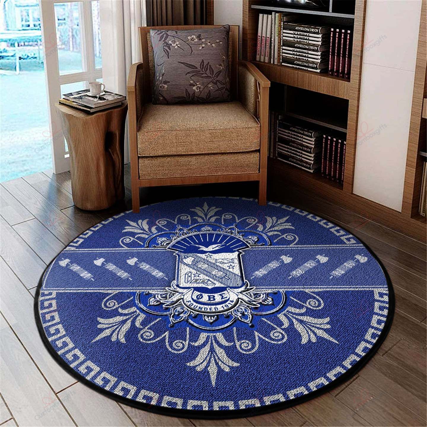 Phi Beta Sigma Round Carpet Floor Rug Living Room Bedroom Decor Round Area Rug Carpet Phi Beta Sigma Round Carpet Floor Rug Living Room Bedroom Decor Round Area Rug Carpet