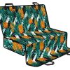 Pineapple Striped Pattern Print Pet Car Back Seat Cover - 2483f3c4c218