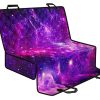 Purple Bursting Galaxy Space Print Pet Car Back Seat Cover - 1806c2a5e8b3