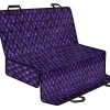 Purple Dragon Scales Pattern Print Pet Car Back Seat Cover - 8c3498b0cad6