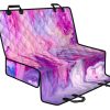 Purple Liquid Marble Print Pet Car Back Seat Cover - 4a3b483fbaaf