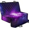 Purple Starfield Galaxy Space Print Pet Car Back Seat Cover - 00fc9fcc4fbd