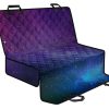 Purple Turquoise Galaxy Space Print Pet Car Back Seat Cover - 8cca155ba1b4