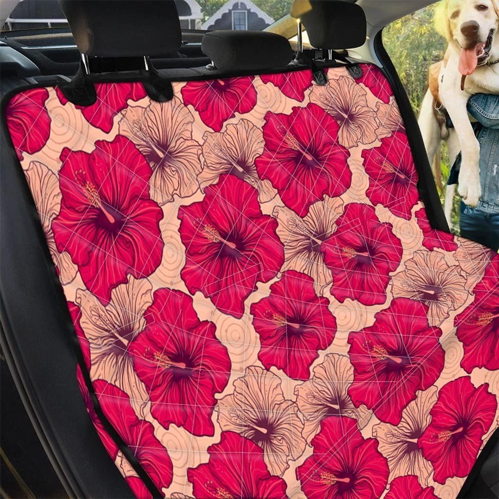Red Hibiscus Pattern Car Back Seat Cover Dog Car Seat Covers - 7d3e1dd2cafc Red Hibiscus Pattern Car Back Seat Cover Dog Car Seat Covers - 7d3e1dd2cafc