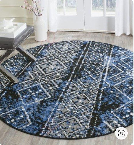 Safavieh Adirondack Round Carpet Floor Rug Living Room Bedroom Decor Round Area Rug Carpet Safavieh Adirondack Round Carpet Floor Rug Living Room Bedroom Decor Round Area Rug Carpet