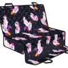 Space Astronaut Unicorn Pattern Print Pet Car Back Seat Cover - c077f8b0ae19