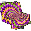 Twisted Colors Moving Optical Illusion Pet Car Back Seat Cover - bcc38fee840f