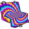 Twisted Spiral Moving Optical Illusion Pet Car Back Seat Cover - b32a093e6ea5