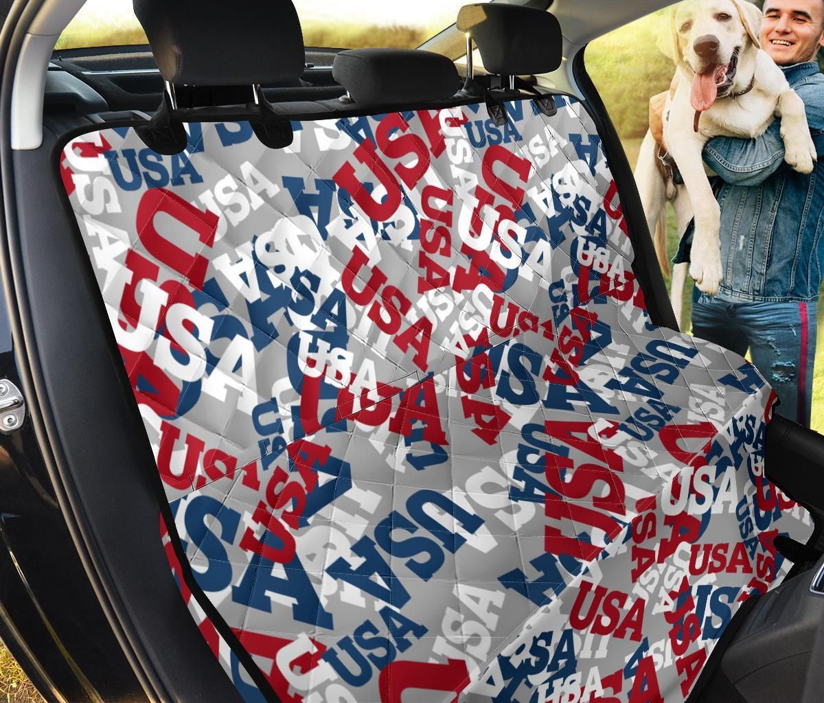 Usa Patriot Pattern Car Back Seat Cover Dog Car Seat Covers - 8bde892a226f Usa Patriot Pattern Car Back Seat Cover Dog Car Seat Covers - 8bde892a226f