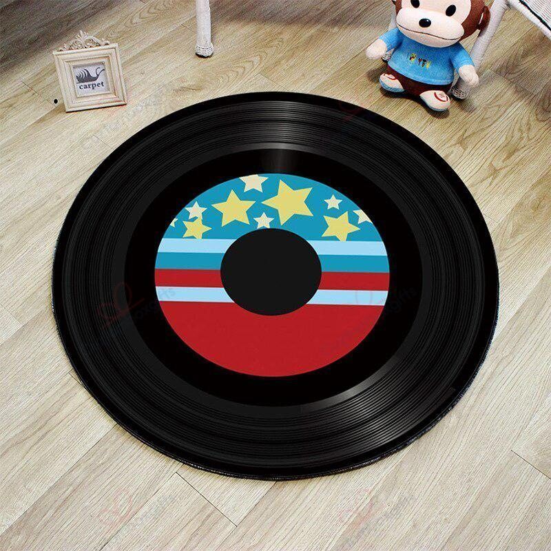 Vintage Ethnic Style Round Carpet Floor Rug Living Room Bedroom Decor Round Area Rug Carpet Vintage Ethnic Style Round Carpet Floor Rug Living Room Bedroom Decor Round Area Rug Carpet