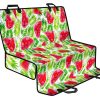 White Summer Watermelon Pattern Print Pet Car Back Seat Cover - a537f8107b8a