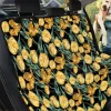 Yellow Tulip Floral Night Art Design Car Back Seat Cover Dog Car Seat Covers - 53679f84be54