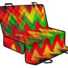 Zig Zag Reggae Pattern Print Pet Car Back Seat Cover - 403fef9044a3