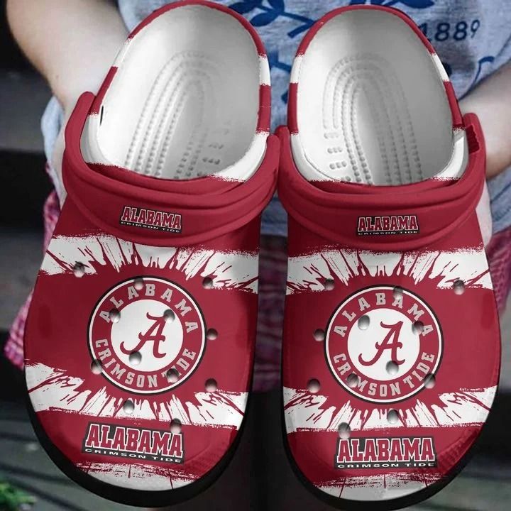 Alabama Crimson Tide Crocs Crocband Clog Comfortable For Mens Womens Classic Clog Water Shoes Clog Saleoff 190920 Alabama Crimson Tide Crocs Crocband Clog Comfortable For Mens Womens Classic Clog Water Shoes Clog Saleoff 190920
