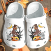 Anime Halloween Pumpkin Ghost Crocs Clog Shoes Clog – Halloween Pumpkin Crocs Clog Crocband Clog Birthday Gift For Man Boy