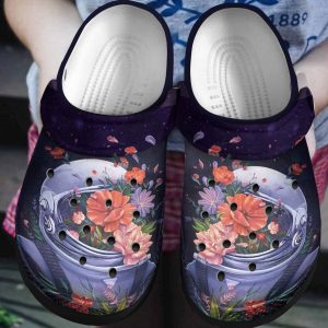 Astronaut Personalized Clog Custom Crocs Comfortablefashion Style Comfortable For Women Men Kid Print 3D Don’T Tell Me Sky’S The Limit