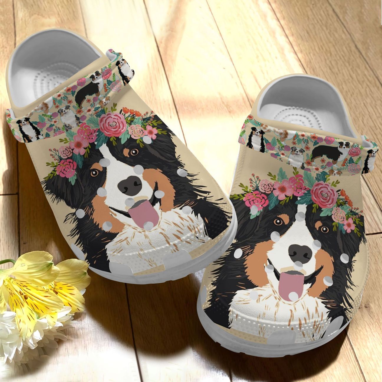 Australian Shepherd Personalize Clog Custom Crocs Fashionstyle Comfortable For Women Men Kid Print 3D Portrait Australian Shepherd Personalize Clog Custom Crocs Fashionstyle Comfortable For Women Men Kid Print 3D Portrait
