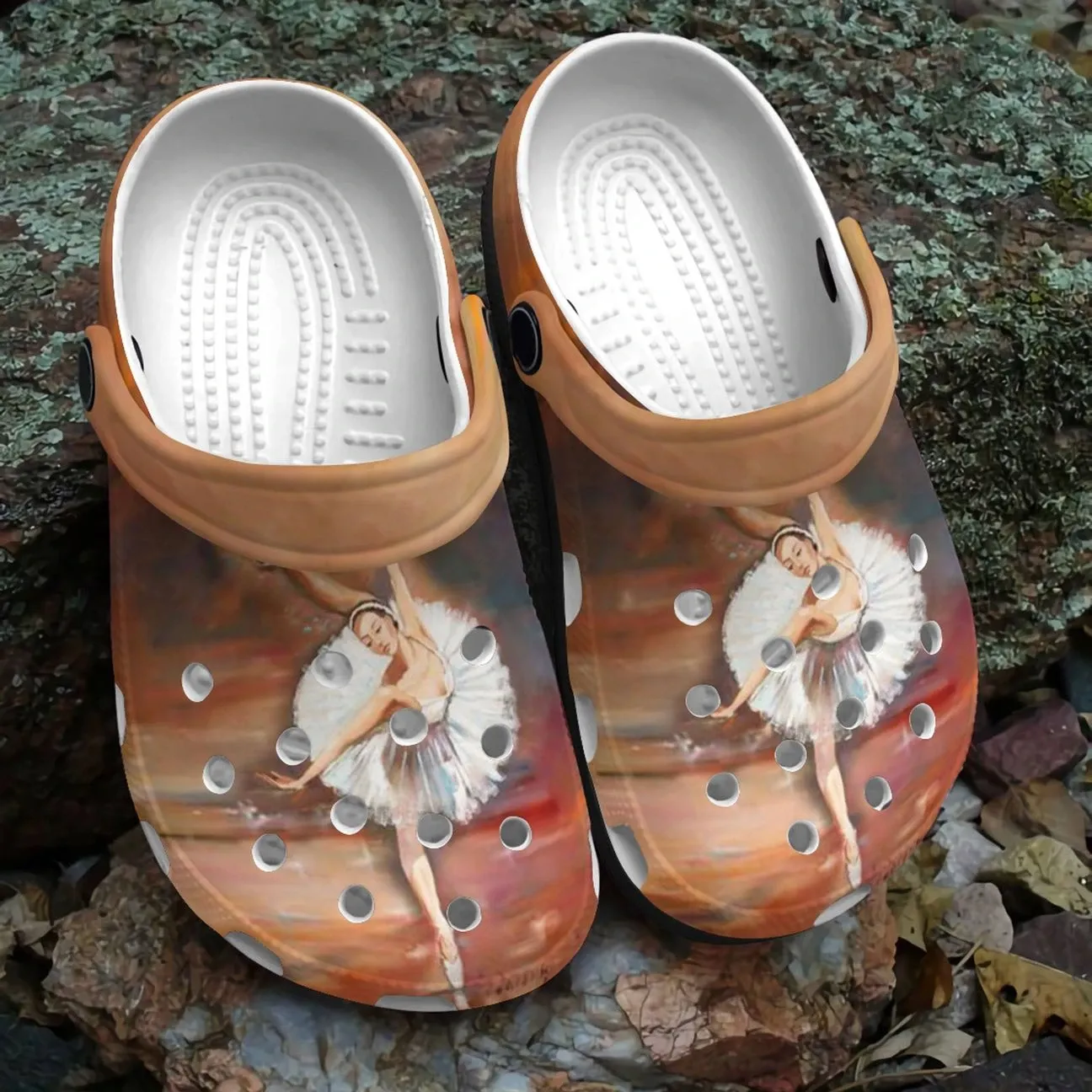 Ballet Personalized Clog Custom Crocs Comfortablefashion Style Comfortable For Women Men Kid Print 3D Elegant Ballet Personalized Clog Custom Crocs Comfortablefashion Style Comfortable For Women Men Kid Print 3D Elegant