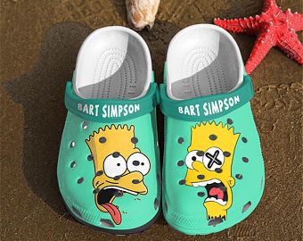 Bart Simpson Crocs Crocband Clog Clog For Mens And Womens Classic Clog Water Shoes Comfortable Bart Simpson Crocs Crocband Clog Clog For Mens And Womens Classic Clog Water Shoes Comfortable