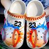 Baseball Personalized I Love Sku 154 Crocs Clog Clog Shoes