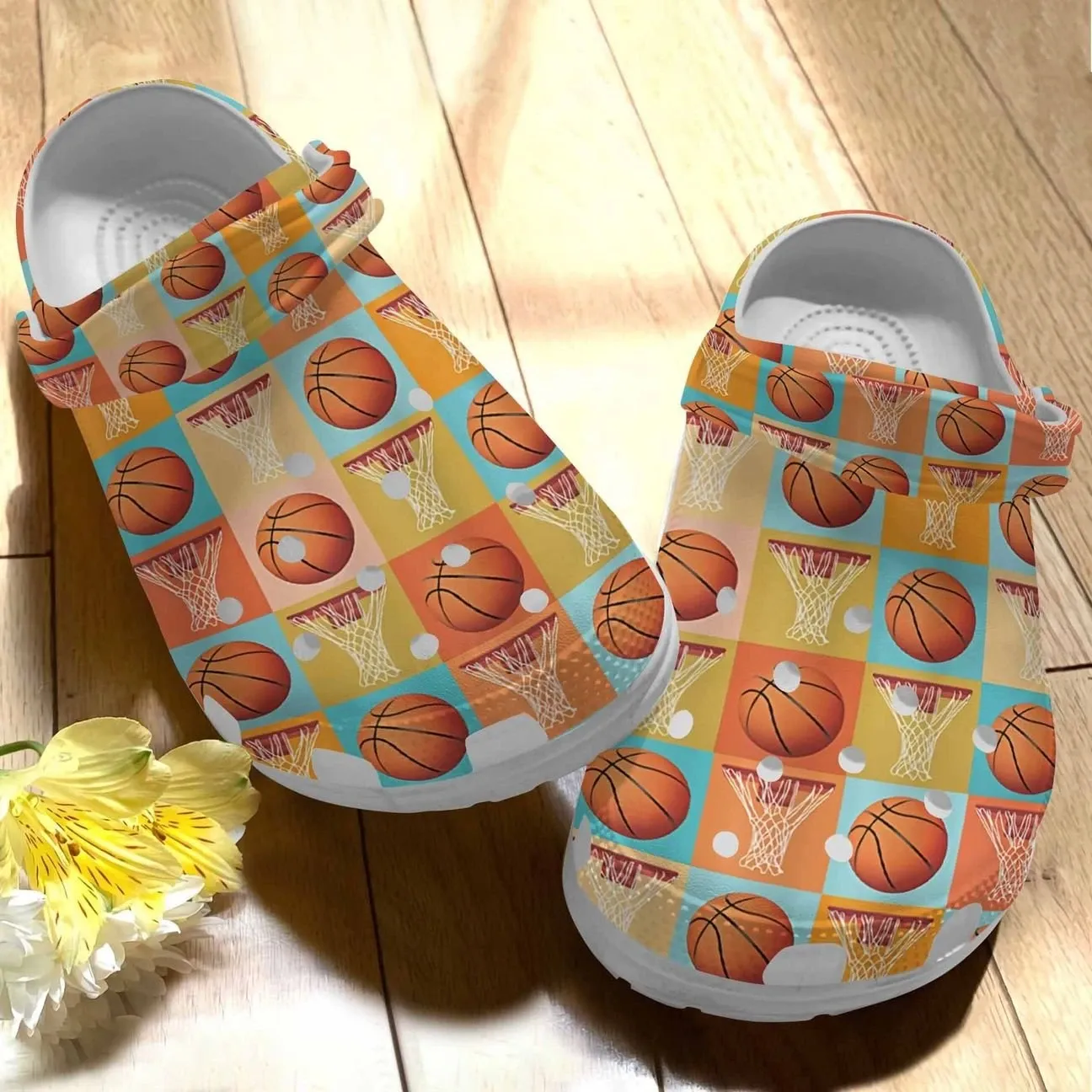 Basketball Pattern V2 Personalize Clog Custom Crocs Fashionstyle Comfortable For Women Men Kid Print 3D Basketball Pattern V2 Personalize Clog Custom Crocs Fashionstyle Comfortable For Women Men Kid Print 3D