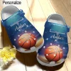 Basketball Personalized Personalize Clog Custom Crocs Fashionstyle Comfortable For Women Men Kid Print 3D Love Basketball