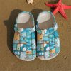 Beach Personalized Clog Custom Crocs Comfortablefashion Style Comfortable For Women Men Kid Print 3D On The Beach
