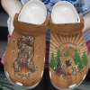 Bear Beer Camping Crocs Clog Shoes – Peace Camping Clog Crocbland Clog Birthday Gift For Man Woman
