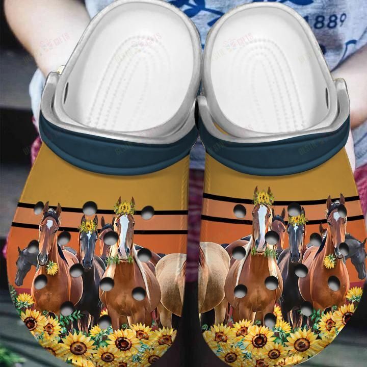 Beautiful Horse Crocs Clog Classic Clogs Shoes Beautiful Horse Crocs Clog Classic Clogs Shoes