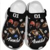Black Baseball Equipment Player Shoes Crocs Clog-Funny Baseball Shoes Crocbland Clog For Men Women
