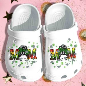 Black Mom Funny Weeds Shoes Crocs Clog – Mom Life Crocs Clog Clog Birthday Gift For Daughter Mother
