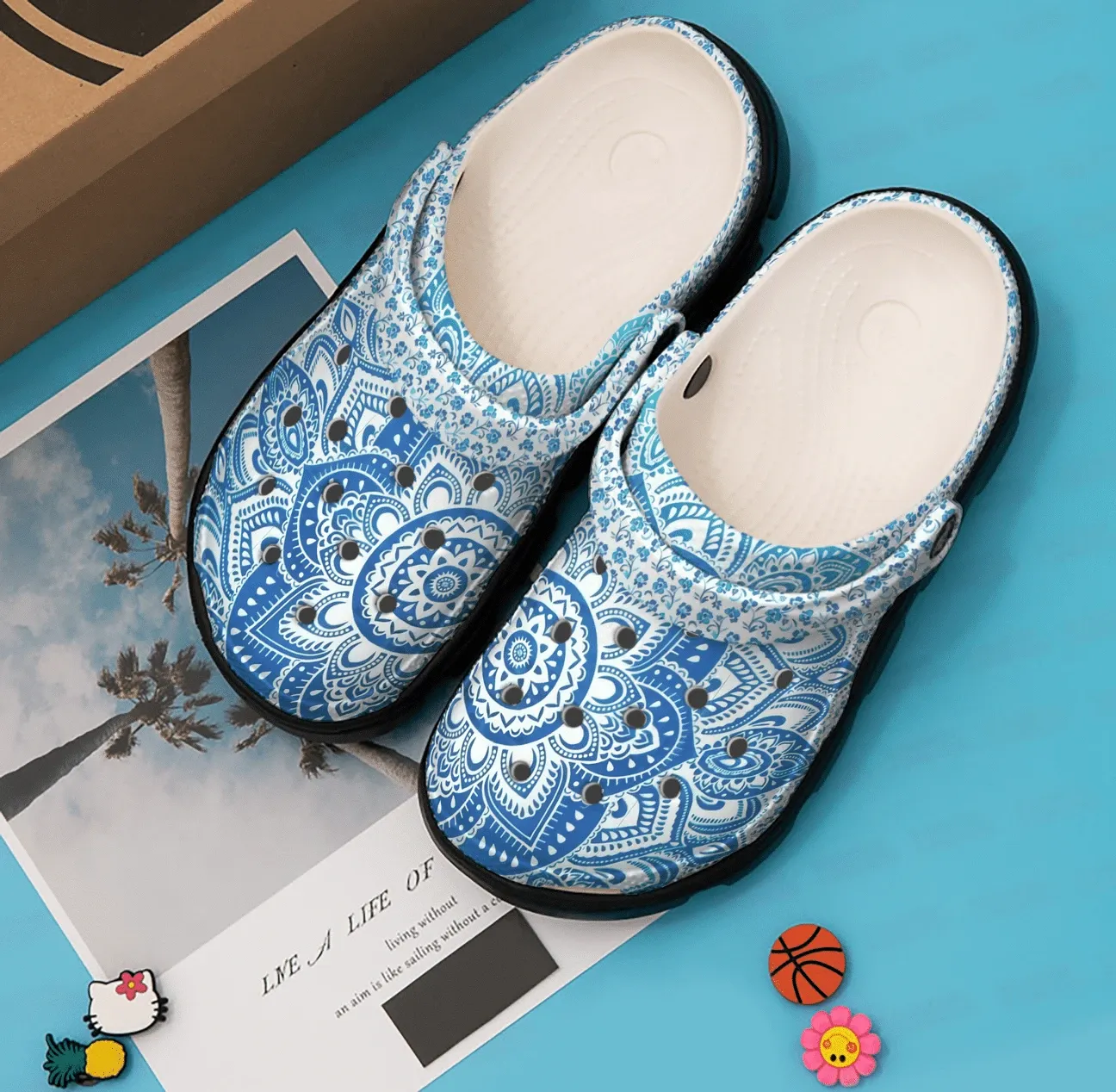 Boho Personalized Clog Custom Crocs Comfortablefashion Style Comfortable For Women Men Kid Print 3D Wild Flower Boho Personalized Clog Custom Crocs Comfortablefashion Style Comfortable For Women Men Kid Print 3D Wild Flower