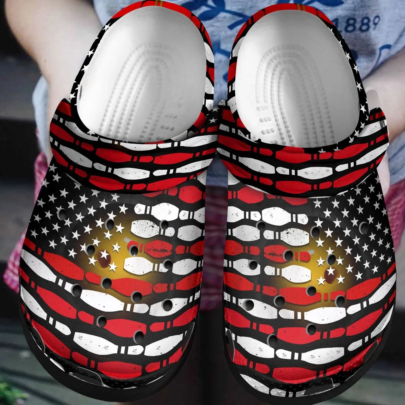 Bowling Personalized Clog Custom Crocs Comfortablefashion Style Comfortable For Women Men Kid Print 3D Bowling Bowling Personalized Clog Custom Crocs Comfortablefashion Style Comfortable For Women Men Kid Print 3D Bowling