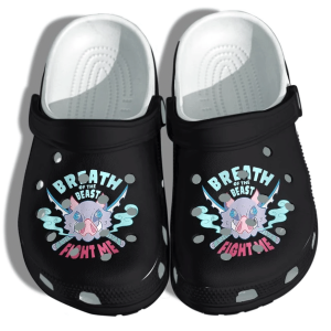 Breath Beast Inosuke Hashibira Shoes Crocs Clog Gift Anime Lover
