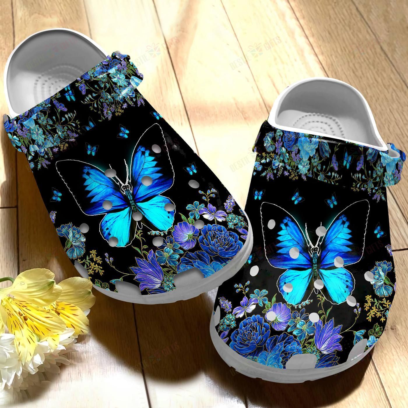 Butterfly Crocs Clog Classic Clogs Shoes Butterfly Crocs Clog Classic Clogs Shoes