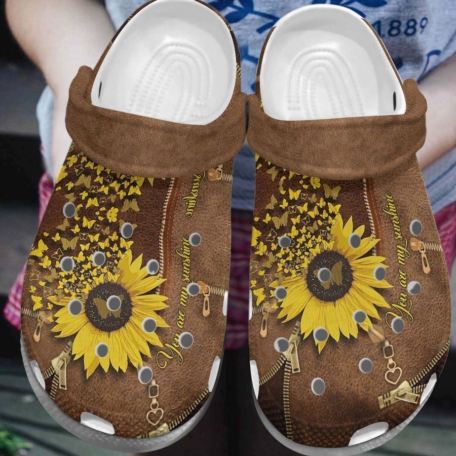 Butterfly Personalize Clog Custom Crocs Fashionstyle Comfortable For Women Men Kid Print 3D You Are My Sunshine Zipper Butterfly Personalize Clog Custom Crocs Fashionstyle Comfortable For Women Men Kid Print 3D You Are My Sunshine Zipper