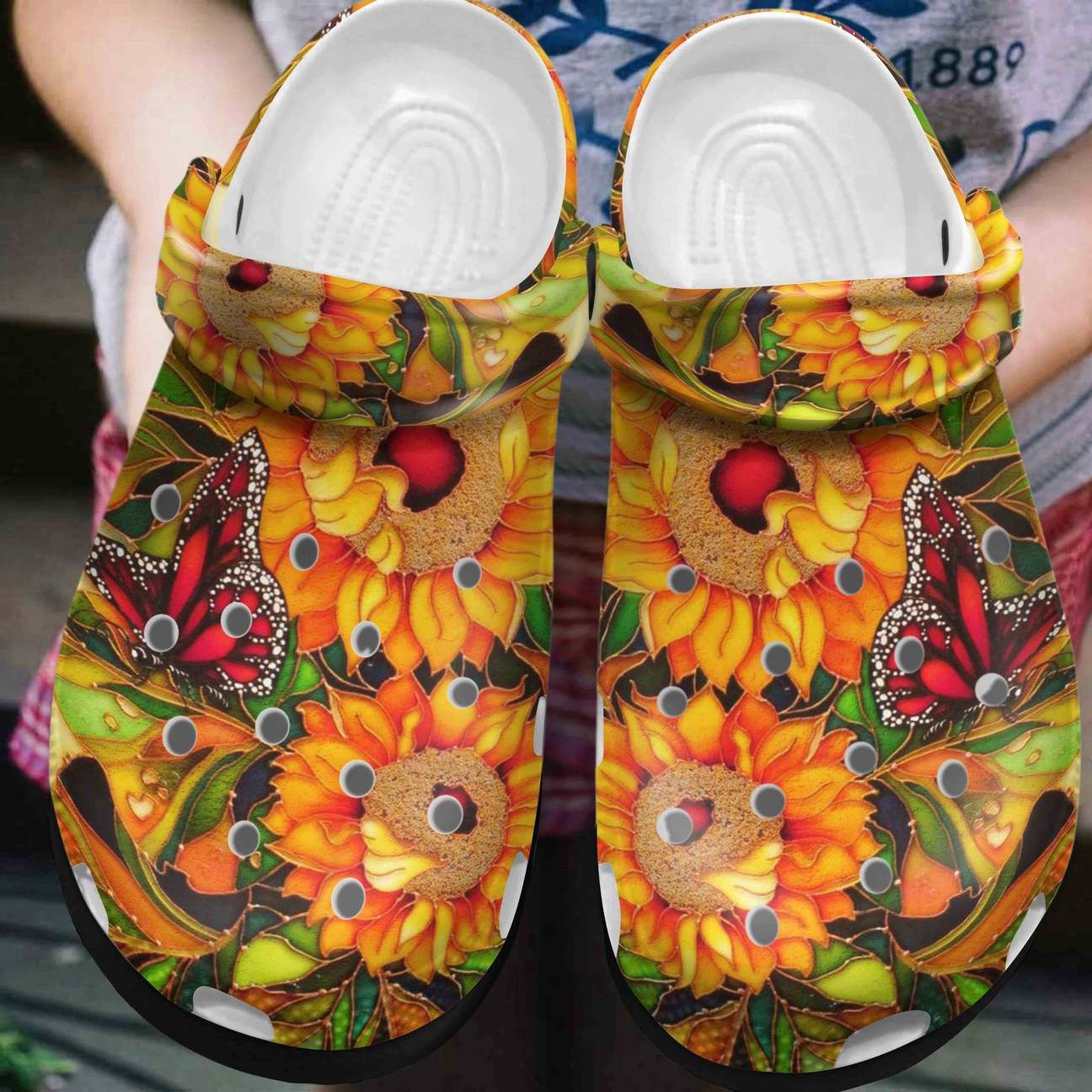 Butterfly Personalized Clog Custom Crocs Comfortablefashion Style Comfortable For Women Men Kid Print 3D Butterfly V1 Butterfly Personalized Clog Custom Crocs Comfortablefashion Style Comfortable For Women Men Kid Print 3D Butterfly V1