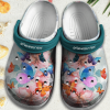 Butterfly With Flowers Crocs Clog Shoes – Magical World Crocs Clog Crocbland Clog Gift For Woman Girl Grandma Mother Daughter Sister Niece Friend