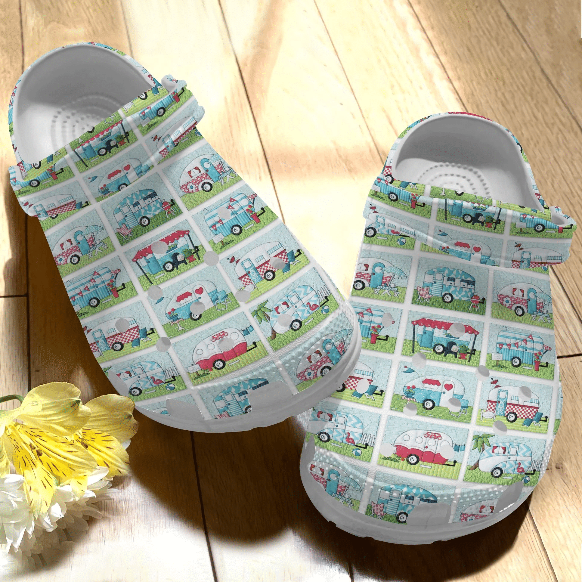 Camper Van Quilt Shoes Clog – Lovely Camping Bus Crocs Clog Crocbland Clog Birthday Gift For Woman Girl Camper Van Quilt Shoes Clog – Lovely Camping Bus Crocs Clog Crocbland Clog Birthday Gift For Woman Girl