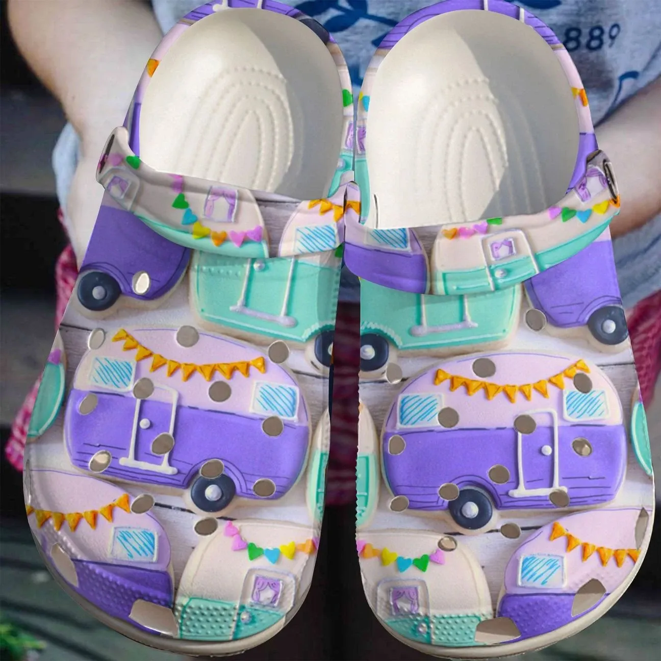 Camping Personalize Clog Custom Crocs Fashionstyle Comfortable For Women Men Kid Print 3D Baby Camper Camping Personalize Clog Custom Crocs Fashionstyle Comfortable For Women Men Kid Print 3D Baby Camper